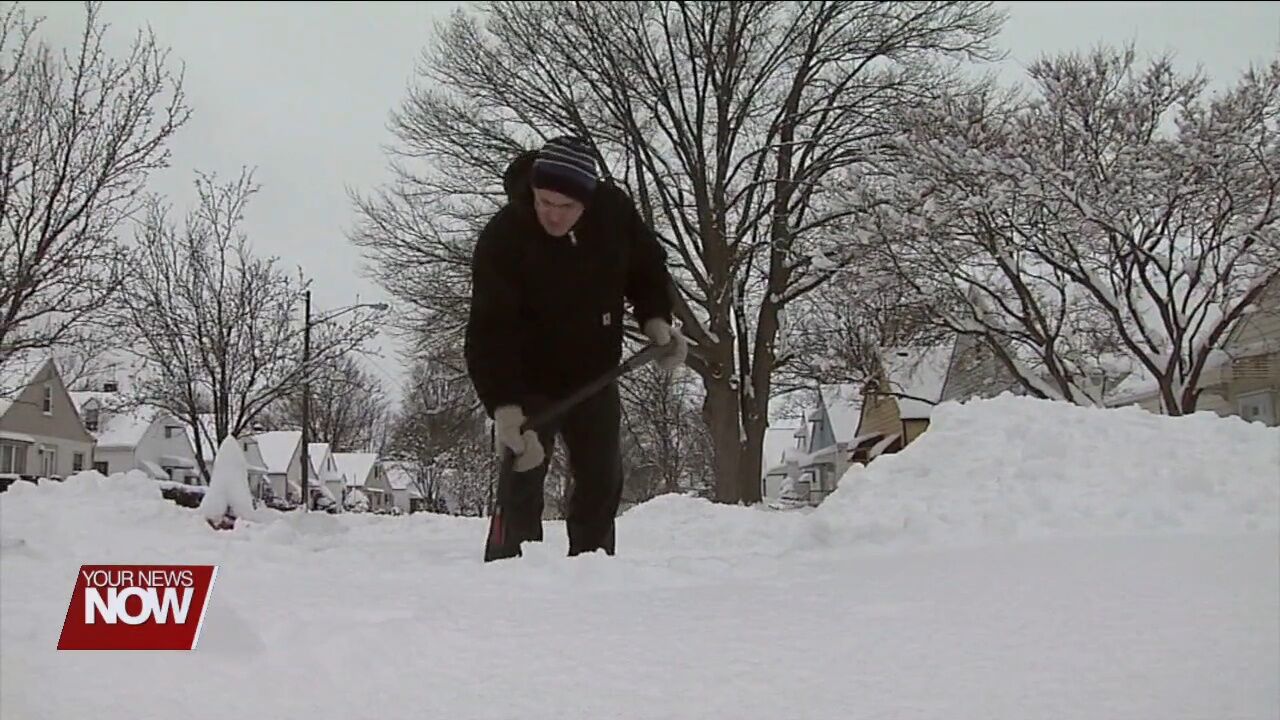 Local doctor suggests pacing yourself and don't overdo it when shoveling snow